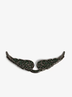Online Zadig & Voltaire Swing Your Wings Charm Shinygunemerald